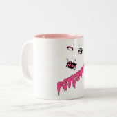 2 Couleurs Tasse psychotique (Devant gauche)