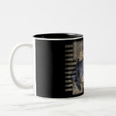 2 Couleurs tasse pygméenne de chèvre d'enfant mignon (Gauche)