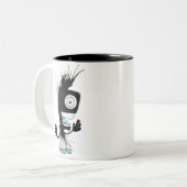 2 Couleurs Tasse quotidienne de monstre (Devant gauche)