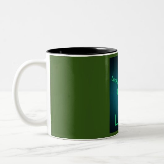 2 Couleurs Tasse R U Feeling Lucky (Gauche)