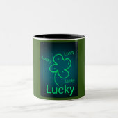 2 Couleurs Tasse R U Feeling Lucky (Centre)