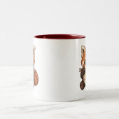 2 Couleurs Tasse Ramen au Panda Mignon (Centre)