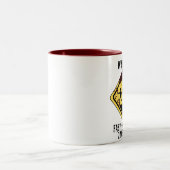 2 Couleurs Tasse rapide sanglante de zombis (Centre)