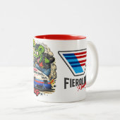 2 Couleurs Tasse Rat Fou (Devant droit)