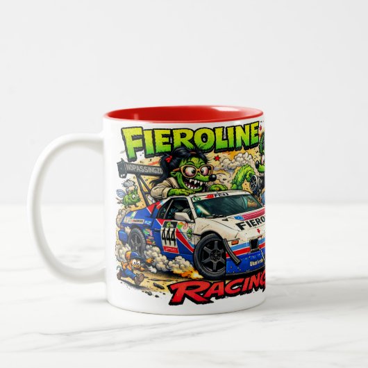 2 Couleurs Tasse Rat Fou (Gauche)