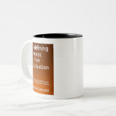 2 Couleurs Tasse Redéfinir le succès (Devant gauche)