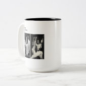 2 Couleurs Tasse Rétro (Devant gauche)