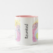 2 Couleurs Tasse réunie (Centre)