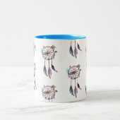 2 Couleurs Tasse rêveuse de receveur (Centre)