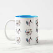 2 Couleurs Tasse rêveuse de receveur (Gauche)