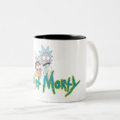 2 Couleurs Tasse Rick and Morty  (Devant droit)