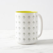 2 Couleurs Tasse Rmdesignflo55-41 (Devant droit)