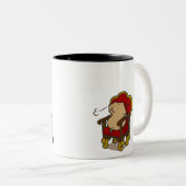 2 Couleurs Tasse Roi des capybaras (Devant droit)
