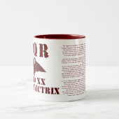 2 Couleurs Tasse romaine vaillante de légion (Centre)