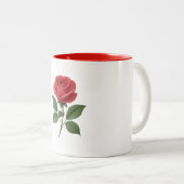 2 Couleurs Tasse - Rose (Devant droit)