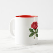 2 Couleurs Tasse - Rose (Devant gauche)