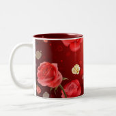 2 Couleurs Tasse rose (Gauche)