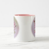 2 Couleurs Tasse rose (Centre)