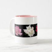 2 Couleurs Tasse rose (Devant gauche)