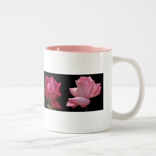 2 Couleurs Tasse rose (Droit)