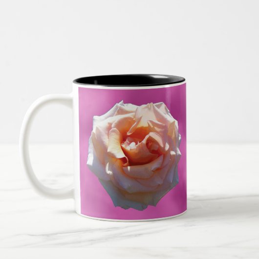 2 Couleurs Tasse Rose Blush (Gauche)