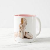 2 Couleurs Tasse rose de ballet (Devant droit)