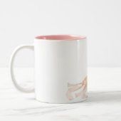 2 Couleurs Tasse rose de ballet (Gauche)