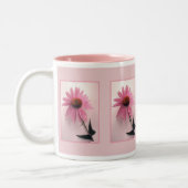 2 Couleurs Tasse rose de Coneflower (Gauche)