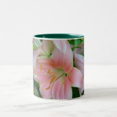 2 Couleurs Tasse rose de lis (Centre)
