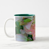 2 Couleurs Tasse rose de lis (Gauche)