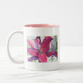 2 Couleurs Tasse rose de lis (Gauche)