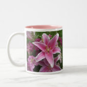 2 Couleurs Tasse rose de lis (Gauche)