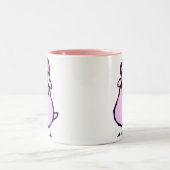 2 Couleurs Tasse rose de moutons (Centre)
