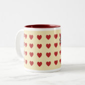2 Couleurs Tasse - rottweilers d'amour d'I (Devant gauche)
