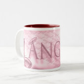 2 Couleurs Tasse rouge d'ange de ton (Devant gauche)