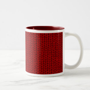 2 Couleurs Tasse rouge de chandail