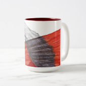 2 Couleurs Tasse rouge de la fille 1 (Devant droit)