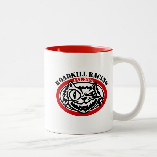 2 Couleurs Tasse rouge de RKR (Droit)