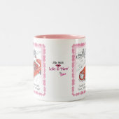 2 Couleurs TASSE rouge de voiture (Centre)