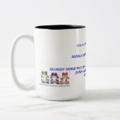 2 COULEURS TASSE SAGE DE 3 GRENOUILLES (Gauche)