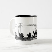 2 Couleurs Tasse Saint Jacques de Compostelle Chemin (Devant gauche)