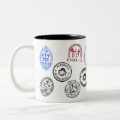 2 Couleurs Tasse Saint James Way (Gauche)