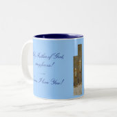 2 Couleurs Tasse sainte de mère et d'enfant (Devant gauche)