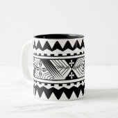2 COULEURS TASSE SAMOANE DE TATOO (Devant gauche)