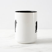 2 Couleurs tasse samoyède (Centre)