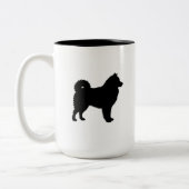 2 Couleurs tasse samoyède (Gauche)