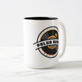 2 Couleurs Tasse Sarcastique Bâtard (Devant droit)