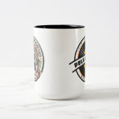 2 Couleurs Tasse Sarcastique Bâtard (Centre)