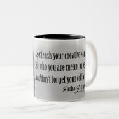 2 Couleurs Tasse Sasha George World (Devant droit)