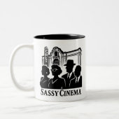 2 Couleurs Tasse Sassy - Bois le Sass (Gauche)
